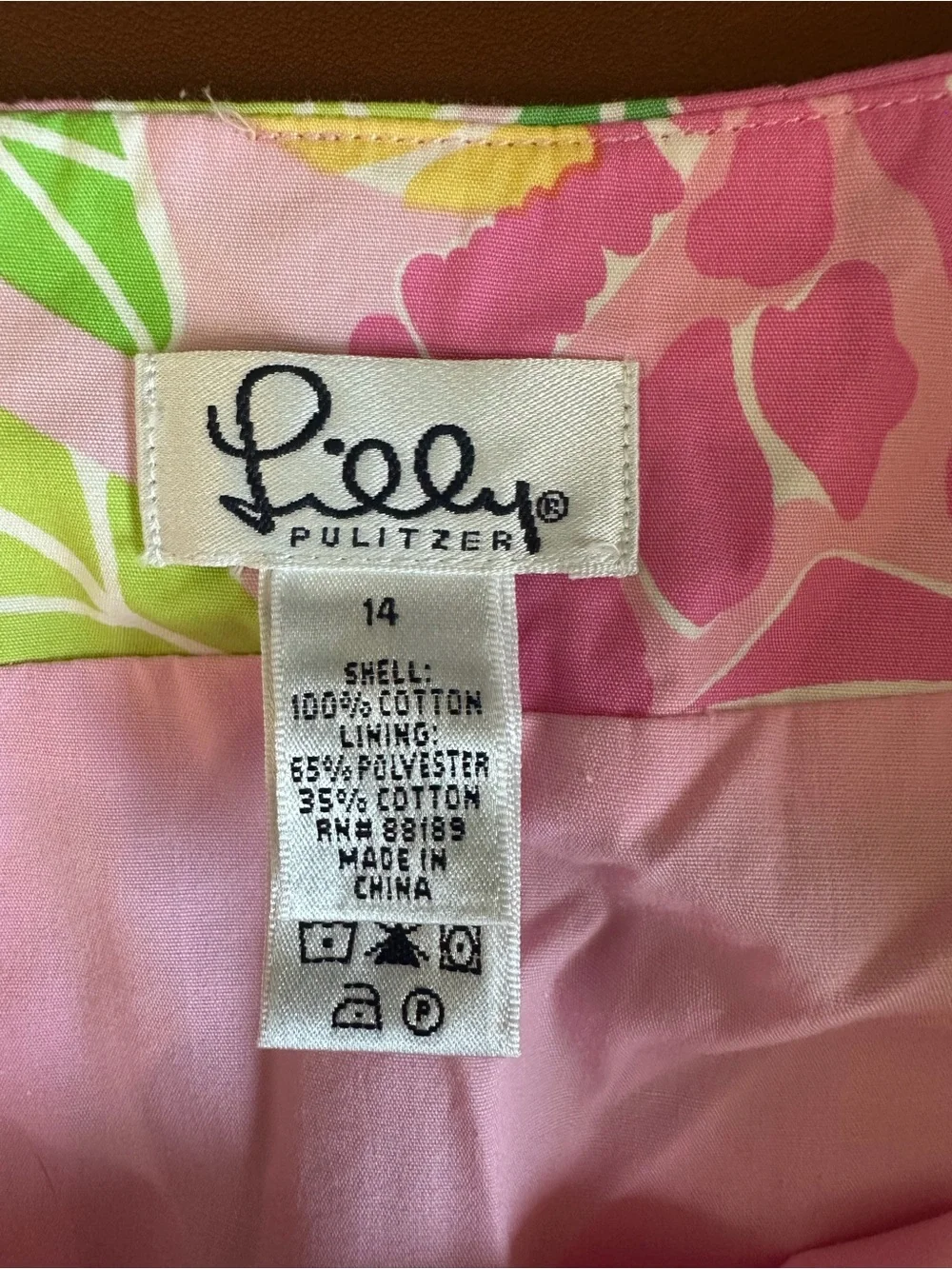 Lilly Pulitzer bright floral